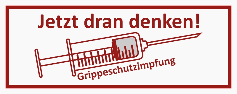 Aufruf zur Grippeschutzimpfung