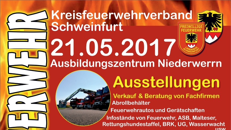 Plakat Tag der Feuerwehr