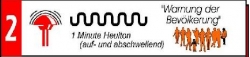 Sirenenwarnung am 22.10.2014 - Probealarm zur Warnung der Bevölkerung