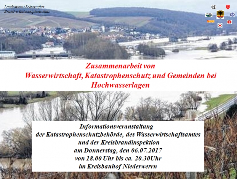 Zusammenarbeit von Wasserwirtschaft, Katastrophenschutz und Gemeinden bei Hochwasserlagen