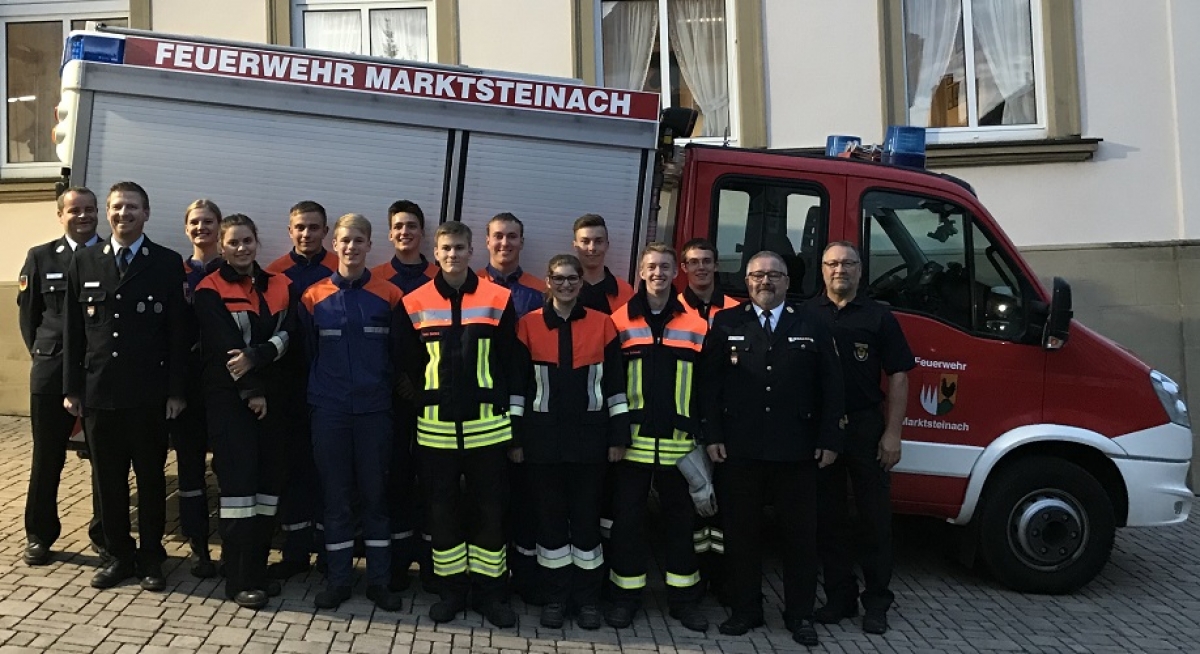 Teilnehmer der Modularen Truppausbildung