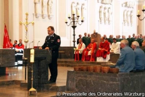 Einsatz im Kiliansdom