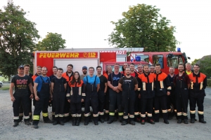 Einsatzübung der freiwilligen Feuerwehr Grettstadt und Donnersdorf